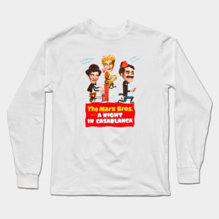 Marx Brothers Bros A Night In Casablanca Long Sleeve T-Shirt